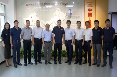德州市市委书记李猛一行到bevictor伟德焊材集团调研